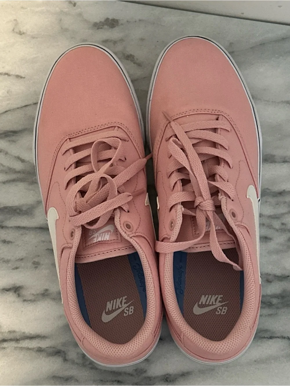 Rare Nike chron 2 pink canvas glaze mens sneakers sz 10 NEW